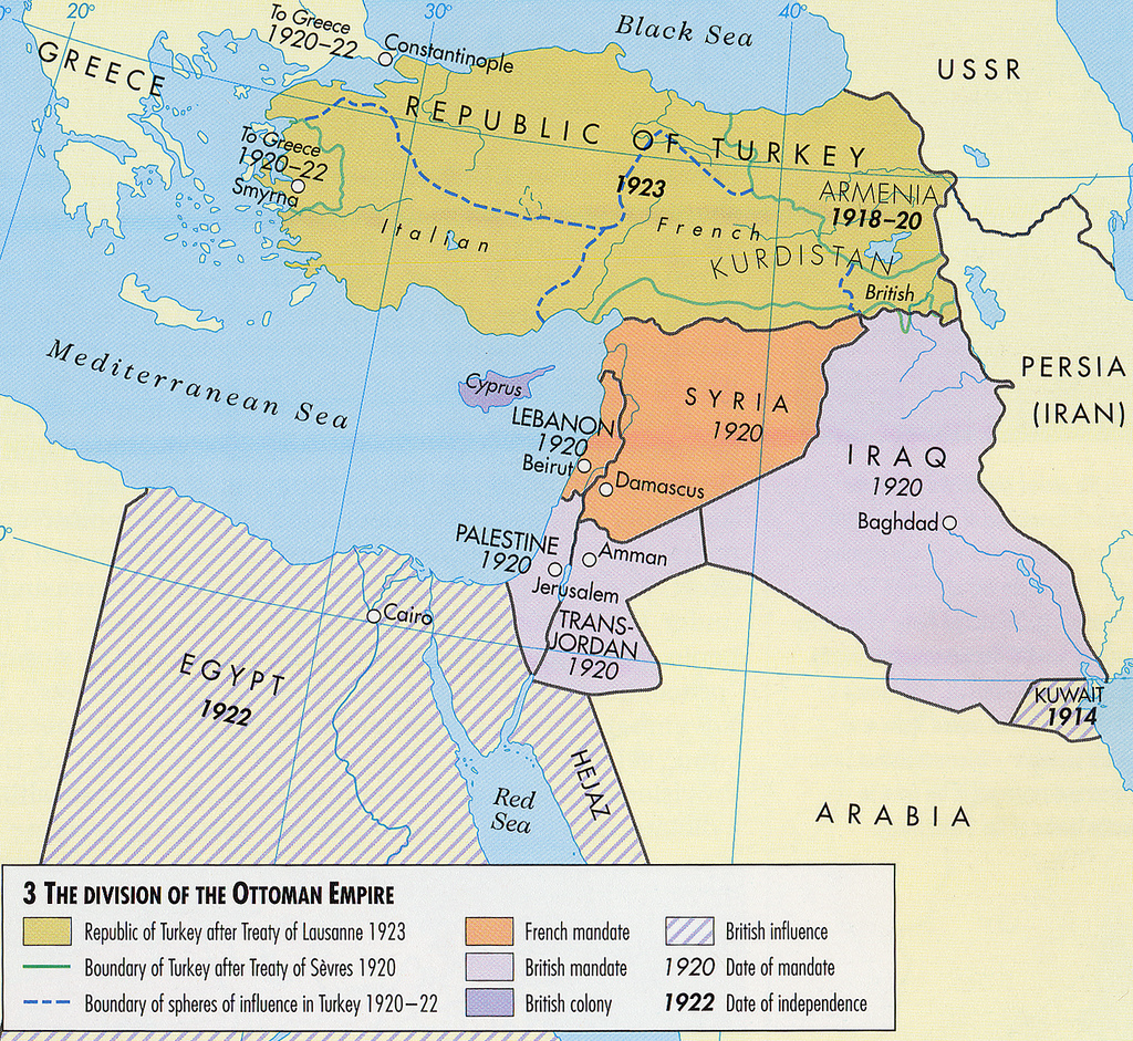 Ottoman Empire Timeline Map